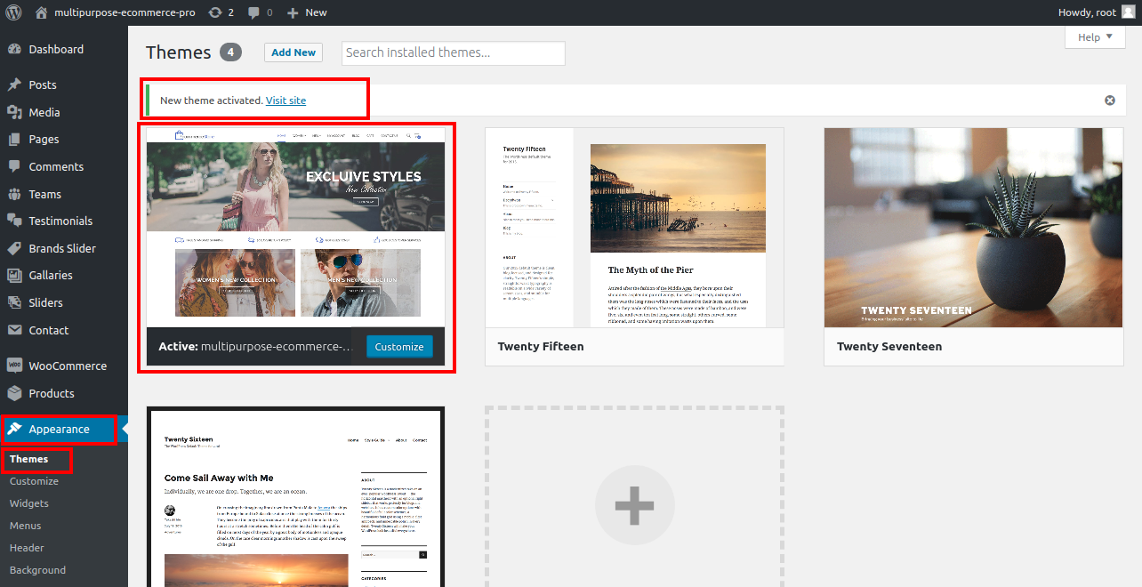 Active Theme