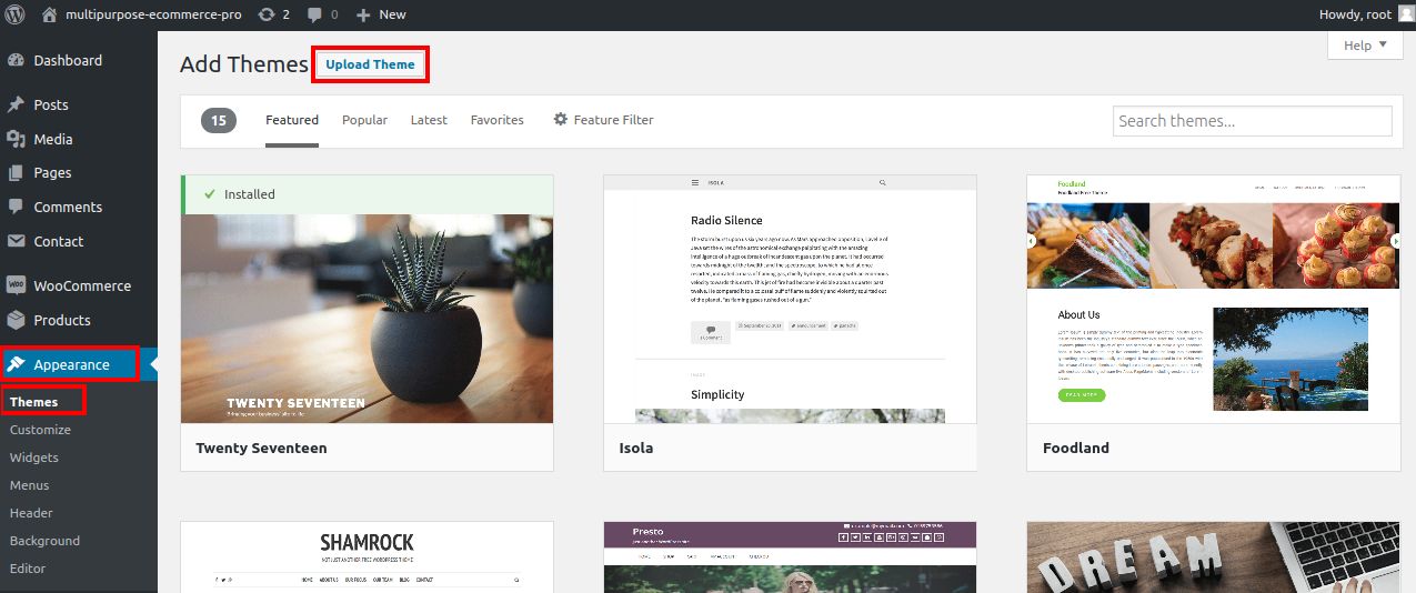 Active Theme
