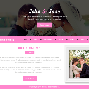 Wedding WordPress Theme