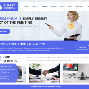 Free Business WordPress Theme