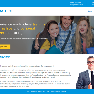 Corporate WordPress theme