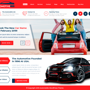 Automotive WordPress theme