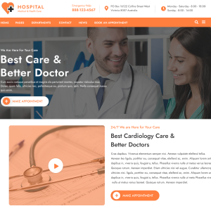 Free Medical WordPress Theme