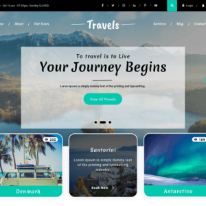 free traveler WordPress theme