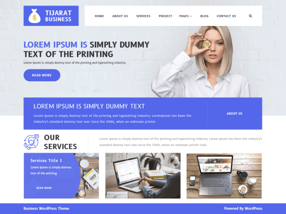 free wordpress theme for business