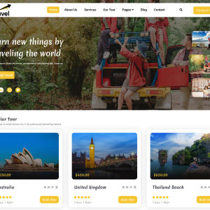 Free WordPress Travel Theme